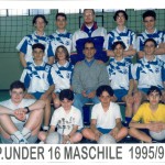 Under 16 Maschile 1995 96