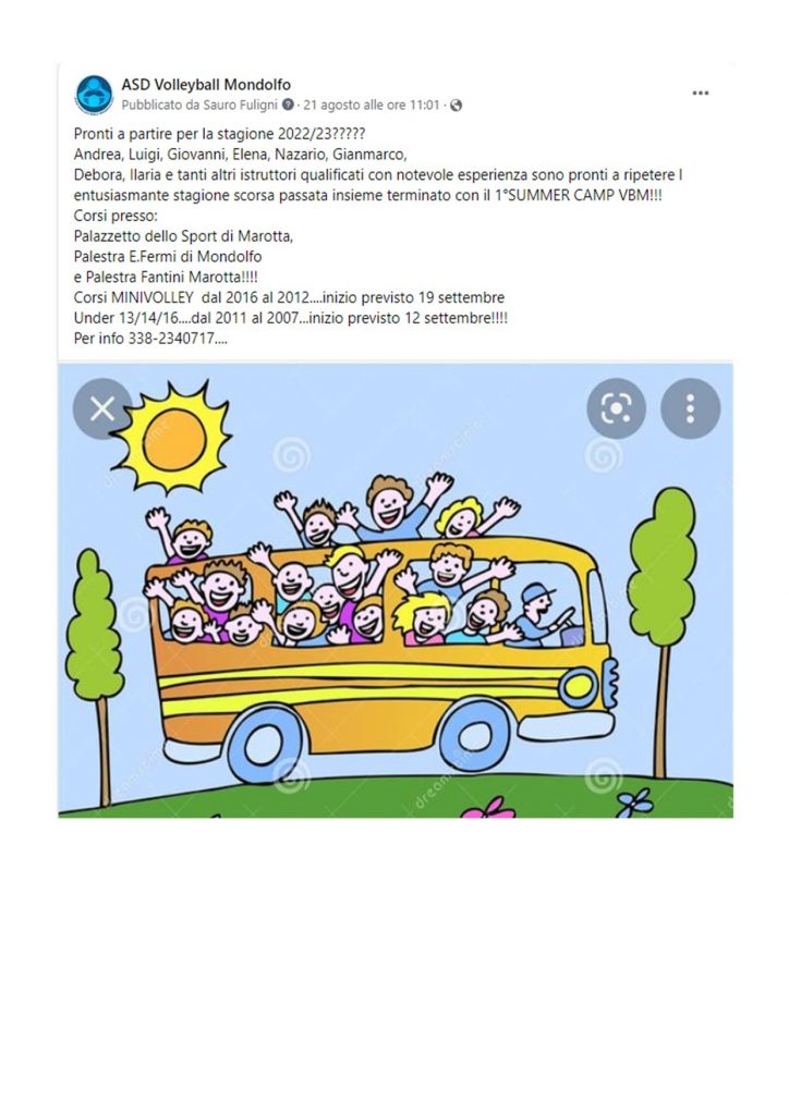 Pronti a partire SS 2022-23